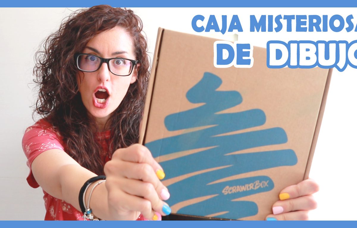 ⭐ CAJA SORPRESA de ARTE | MATERIAL ARTÍSTICO unboxing ✍ SCRAWLRBOX español